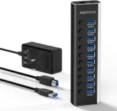 USB 3.0 Ladestation mit 10 Anschlüssen von RSHTECH 