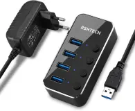 RSHTECH 4 Port USB Ladestation