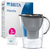 BRITA Wasserfilter Marella graphit inkl. 3 MAXTRA PRO Filterkartuschen