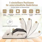 RELAX4LIFE Relaxliege, Bodenliege 5-Fach Einstellbar