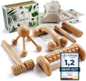 HELDSON Premium Massage Set Holz