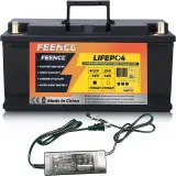 FEENCE 12V LiFePO4 Akku 100AH Plus