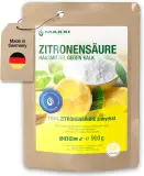 1x 900 g Zitronensäure Pulver in Lebensmittelqualität